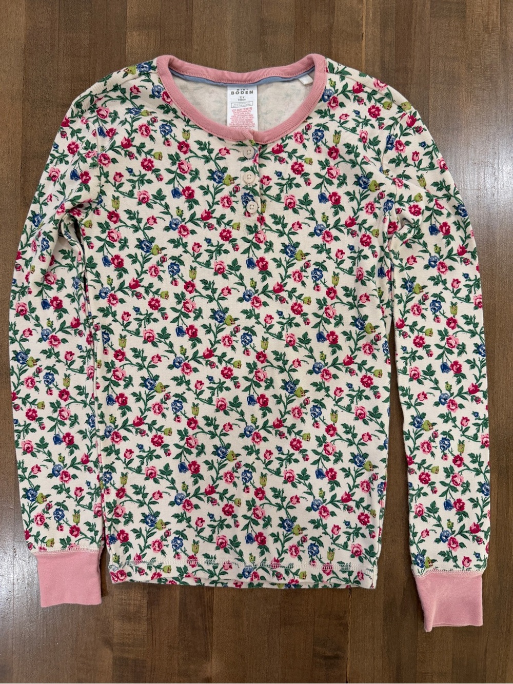 💜 Mini Boden Floral Top 💜